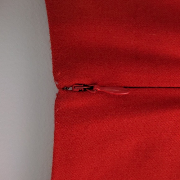 Jcrew red sleeveless pocket mini dress - Picture 7 of 8